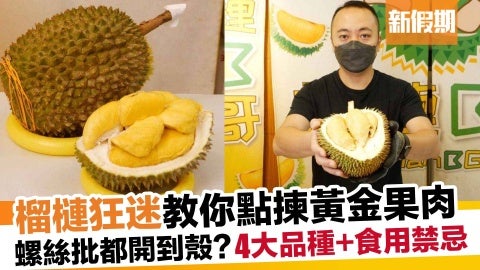 榴槤B哥教揀貓山王！4大必吃榴槤／榴槤月餅＋榴槤禁忌｜新假期【師傅調教你】